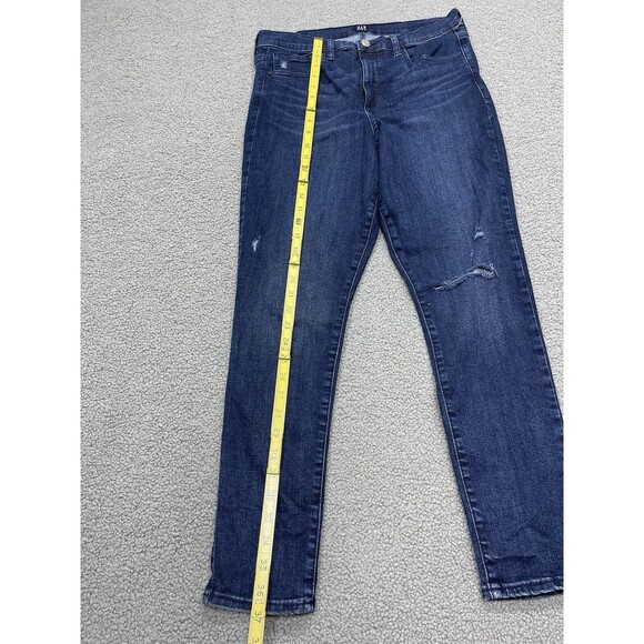 Gap Women Denim Jeans Blue 32 Favorite Jegging Pants Stretch City Preppy New - Picture 3 of 10